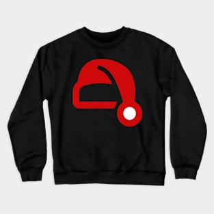 Christmas Santa Hat design Crewneck Sweatshirt